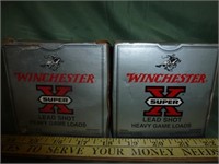 2 Boxes Winchester SuperX 12ga #6 2 3/4"