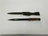 Mauser K98 Bayonet With Sheath Blade Has Never