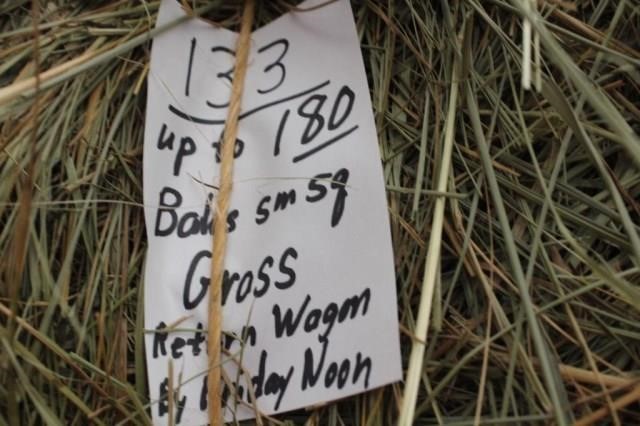Hay, Bedding, Firewood #46 (11/22/2017)