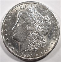 1894-S MORGAN DOLLAR AU