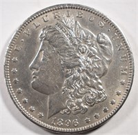 1896-O MORGAN DOLLAR AU