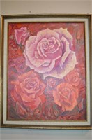 Oil Painting "Roses" Lynn