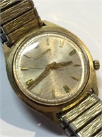 10k Gold Plate Accutron Wrist Watch