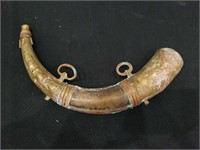 Copper/brass powder horn