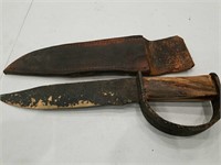 Handmade knife with sheath