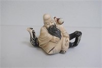 Antique Chinese Ivory figural teapot