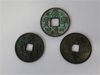 Three Sung Dynasty Chinese coins
