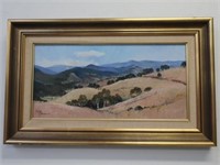 David Kirkman Landscape Oil board