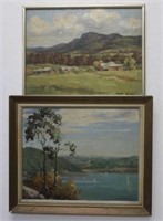 Rupert Woodman 1901-59 Oil Landscape