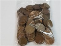 APPROX 1LB OF WHEAT PENNIES (STOCK PHOTO)