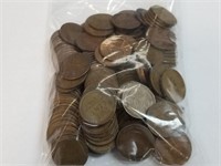 APPROX 1LB OF WHEAT PENNIES (STOCK PHOTO)