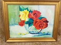 ORIGINAL STILL LIFE PAINTING BY T. COLE