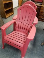2PC PATIO ARM CHAIRS