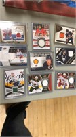 9 jersey hockey cards