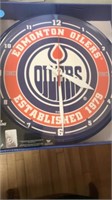 New Edmonton oilers clock