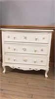 Small white dresser