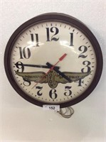Vintage Indianapolis motor Speedway plug-in clock