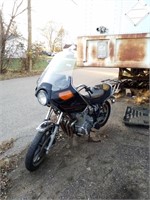 1980 Yamaha Xs 1100 motorcycle with Windjammer