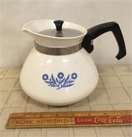 VINTAGE CORNING WARE 6 CUP TEAPOT