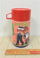 RAGGEDY ANN AND ANDY COLLECTIBLE ALADDIN THERMOS