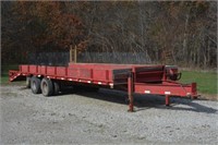 2004 Imperial 24' x 5' Pintle Hitch Trailer
