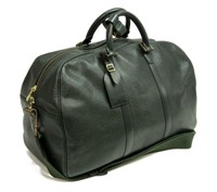 LOUSI VUITTON 'KEEPALL' TAIGA LEATHER DUFFLE BAG