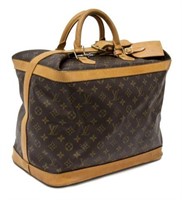 LOUIS VUITTON 'CRUISER 40' TRAVELLING DUFFLE BAG