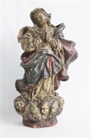 17th/18th c. Terra Cota figure of the Madonna