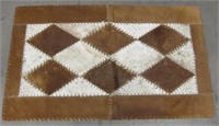 Cowhide Leather Rug 56.5" x 35" - Brazil