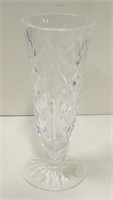 Waterford Crystal Footed Vase 7" tall