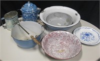 Lot Of Granite & Enamel Ware