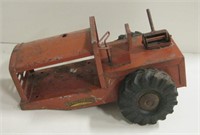 Vintage Metal Toy Tractor, Missing Front Wheels