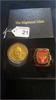 Michael Jordan Coin & Replica Ring