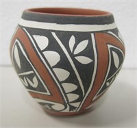 2" Tall Signed Acoma Native American Pottery