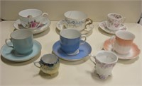Vintage Assorted Porcelain Cups / Saucers