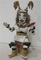6" Native American Clown Figurine - Signed