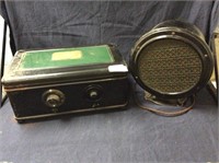 Antique 1920s Atwater Kent Model 46 Tube Radio