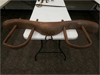 Wooden ox yoke