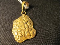 Heavy 14K Pendant