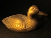 Brass Duck Decoy