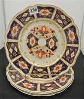 Old Staffordshire Dinner Plates