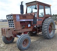 FARMALL 1066 DIESEL, CAB, 3 PTE, WEIGHTS