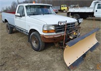 FORD 4X4 PICKUP WITH SNOW PLOW