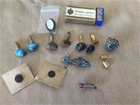 Pins, Rings, Cufflinks & Unopened Box