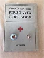 American Red Cross Pen, Badge & First Aid Book
