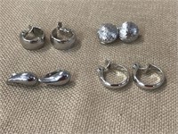 (4) Monet Earrings