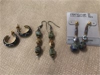 (3) Pairs of Earrings