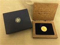 1976 National Bicentennial GOLD Medal with Case