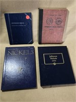(4) Albums of Buffalo Nickel Sets