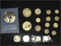 Miscellaneous Foreign Coins and Silver Medals
